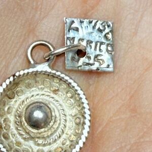 925 Sterling Charm Vintage Mexican Hat